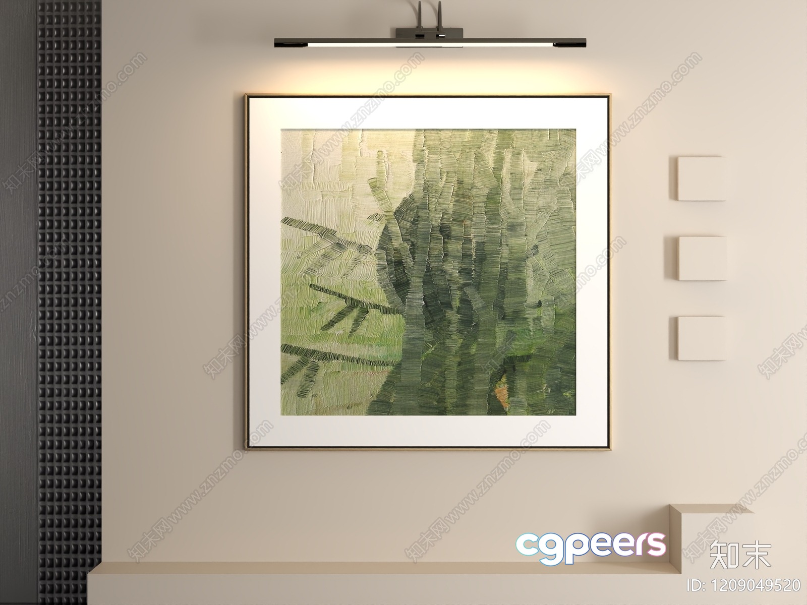 Modern Light Fixture 3D Model - 7408 - VRAY Render Modern Light Fixture 3D Model - 7408 - VRAY Render
