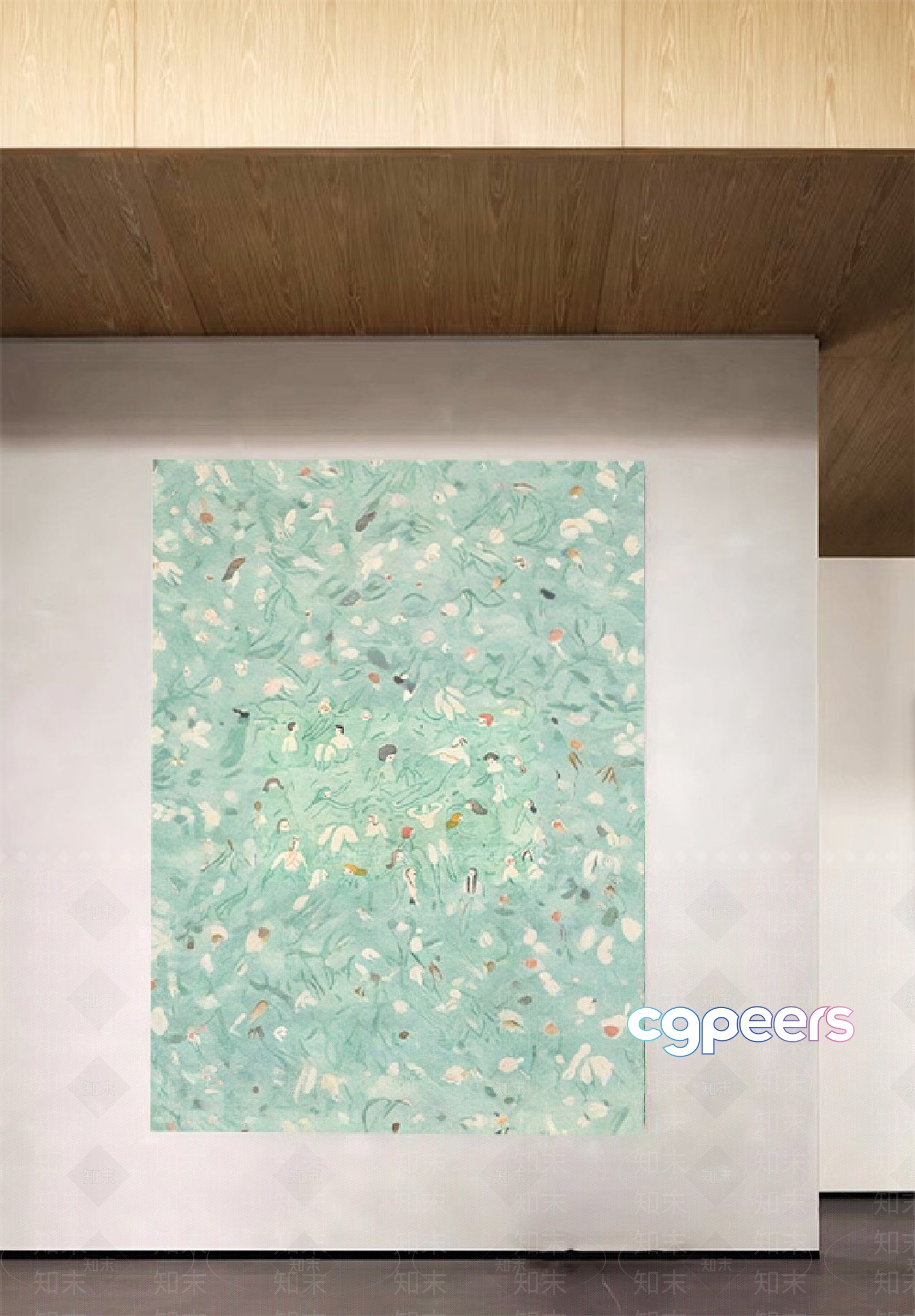 Modern Artwork 3D Model - 14743 - VRAY Render Modern Artwork 3D Model - 14743 - VRAY Render