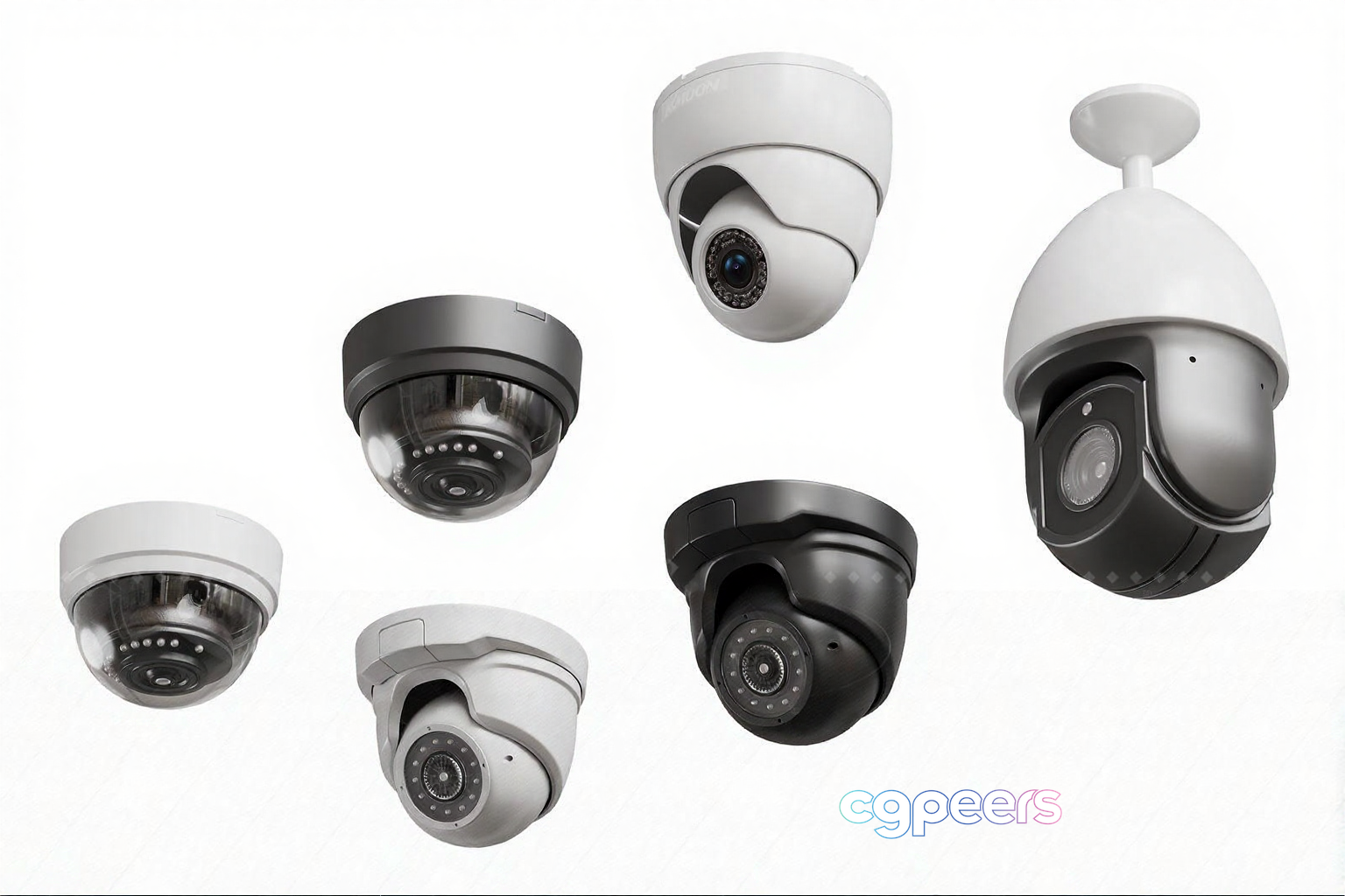 Security Cameras 3D Model - 18414 - VRAY Render Security Cameras 3D Model - 18414 - VRAY Render