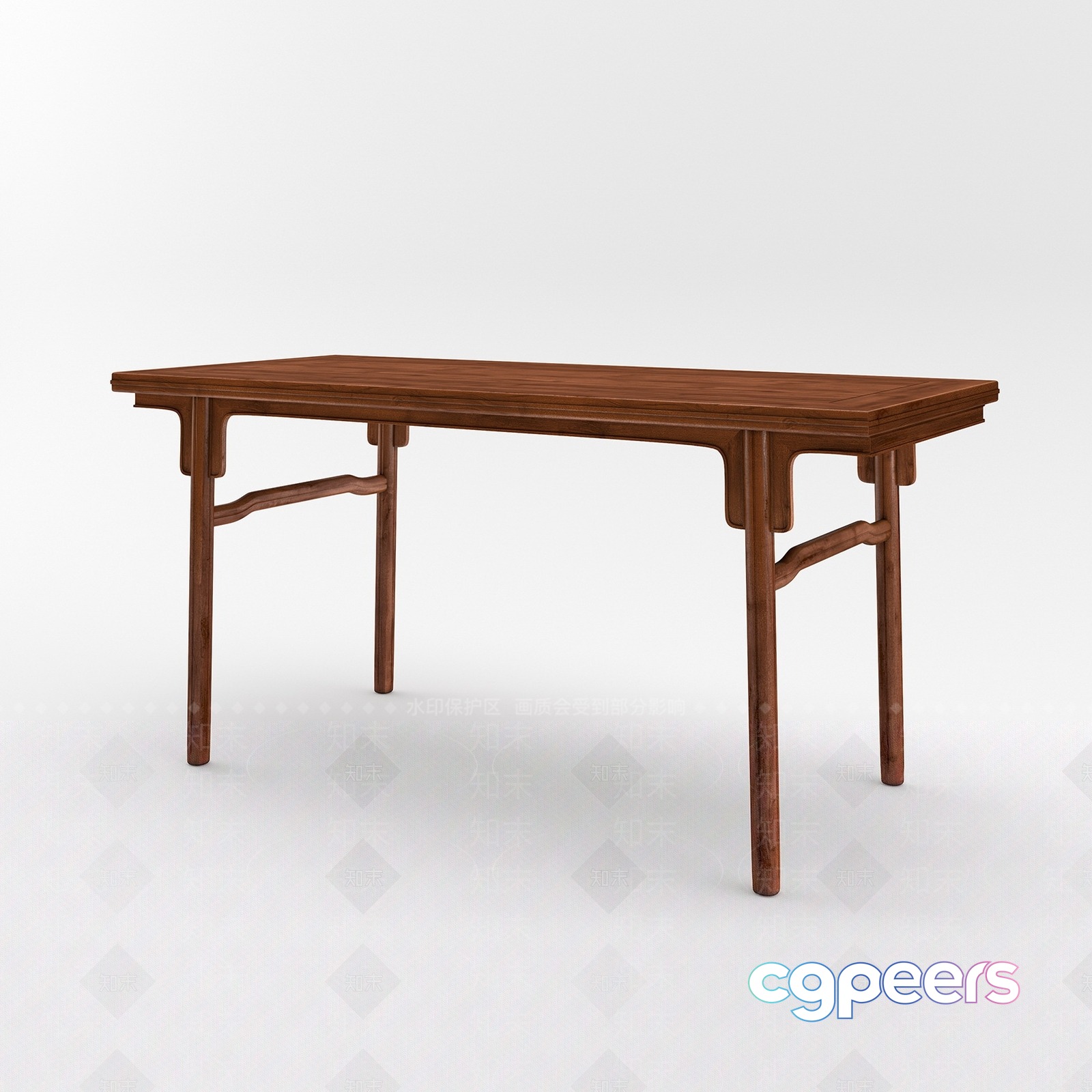Simple Wooden Desk 3D Model - 12759 - VRAY Render Simple Wooden Desk 3D Model - 12759 - VRAY Render