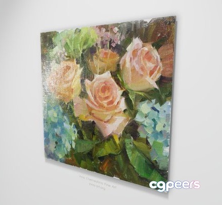3D Game Assets - Fine Art Roses 3D Game Assets - Fine Art Roses