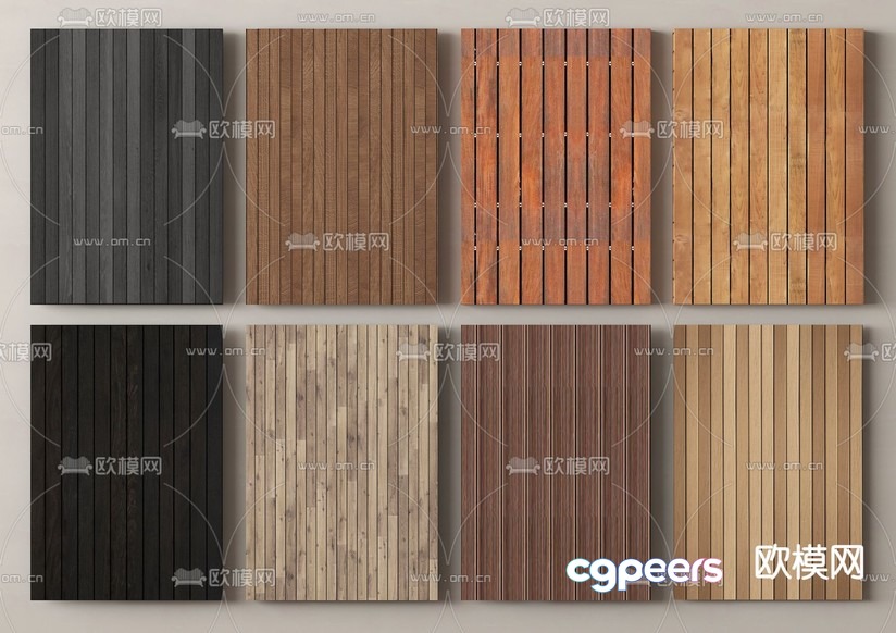 Wooden Wall Panels 3D Model - 17095 - VRAY Render Wooden Wall Panels 3D Model - 17095 - VRAY Render