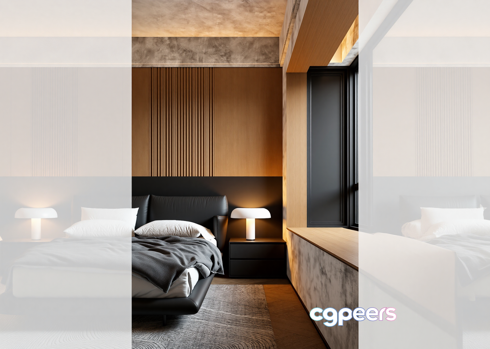 Cozy Bedroom 3D Model - 21910 - VRAY Render