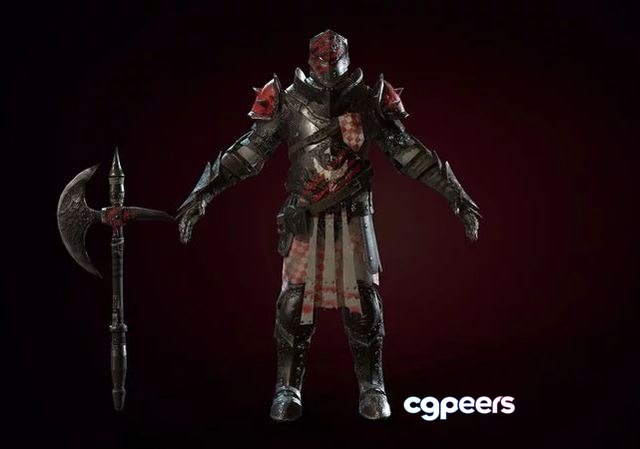 3D Game Assets - Heavy knight Low-poly 3D Game Assets - Heavy knight Low-poly