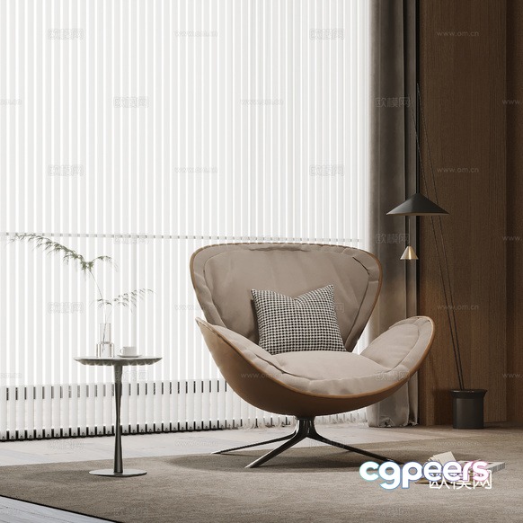 Modern Home Decor 3D Model - 14908 - VRAY Render