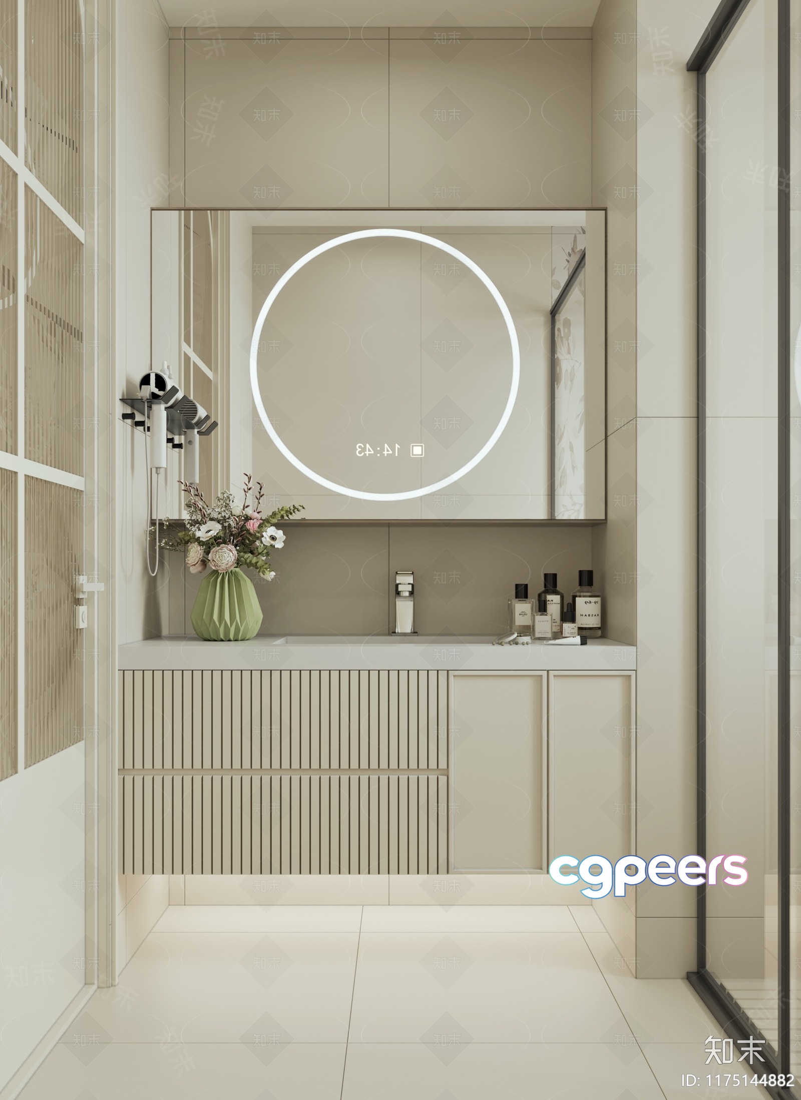 Modern Bathroom Sink 3D Model - 17808 - CORONA Render Modern Bathroom Sink 3D Model - 17808 - CORONA Render
