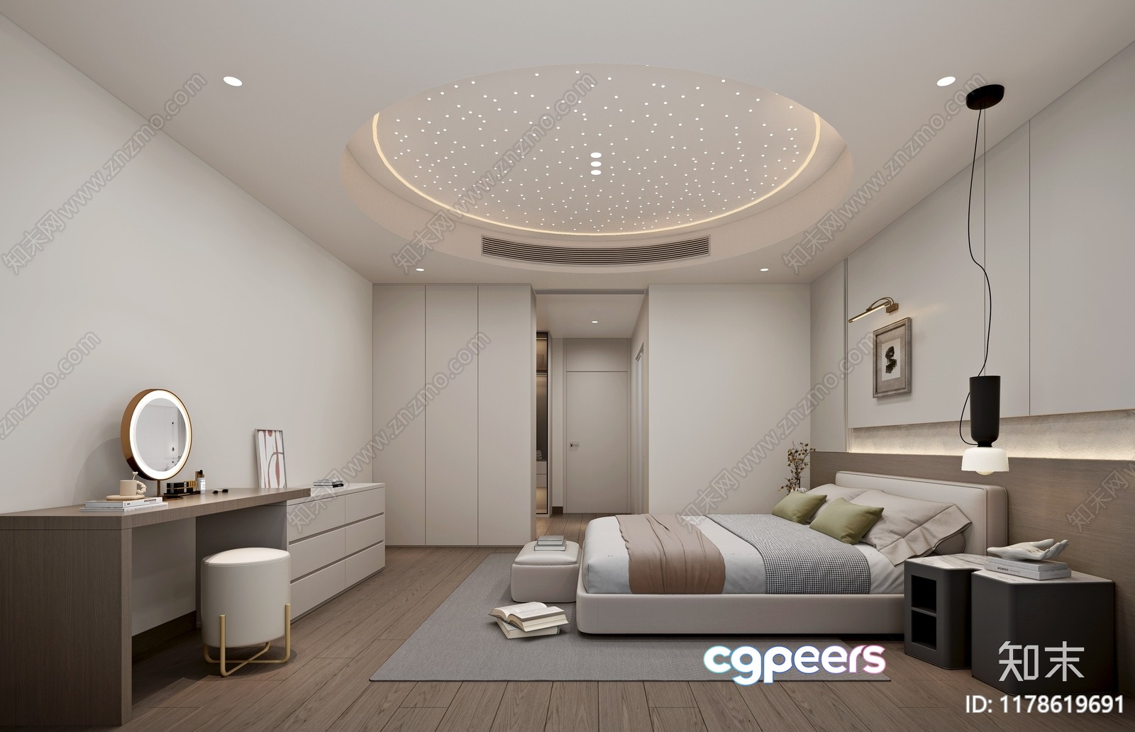 Cozy Bedroom 3D Model - 11127 - VRAY Render Cozy Bedroom 3D Model - 11127 - VRAY Render