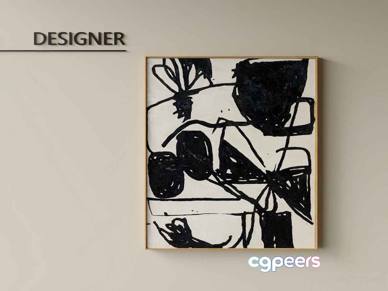 Abstract Art Piece 3D Model - 6660 - CORONA Render Abstract Art Piece 3D Model - 6660 - CORONA Render