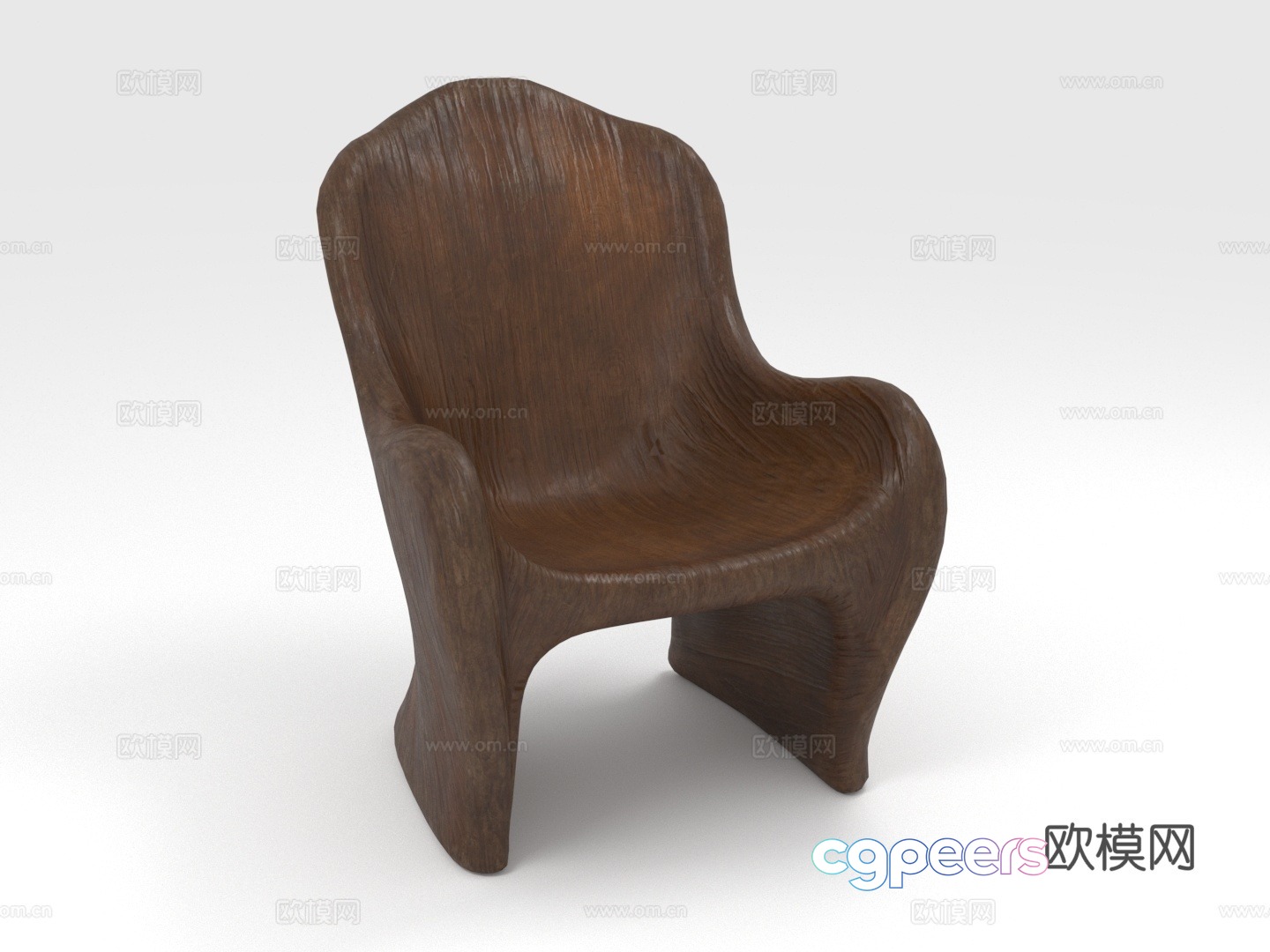 Wooden Chair 3D Model - 21723 - VRAY Render