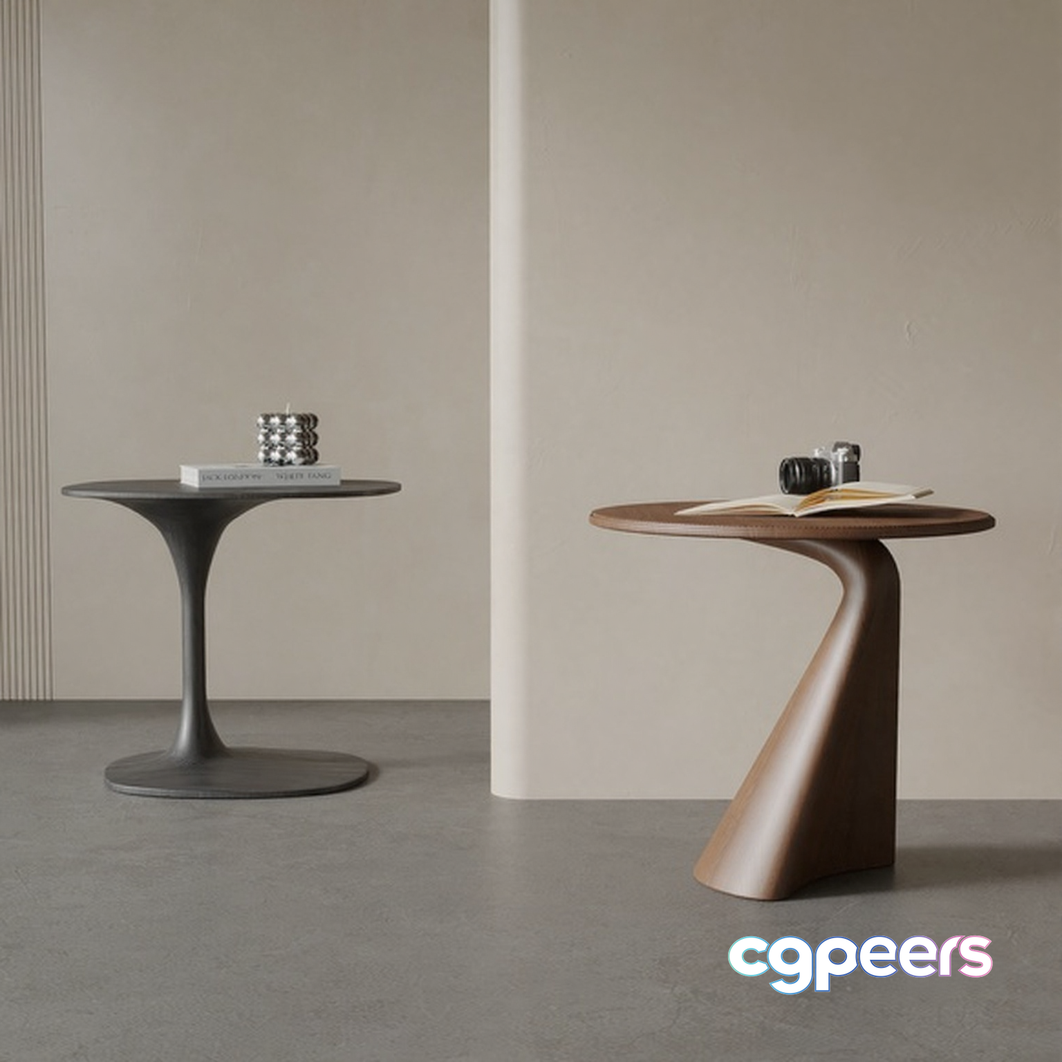 Modern Minimalist Tables 3D Model - 7043 - VRAY Render Modern Minimalist Tables 3D Model - 7043 - VRAY Render