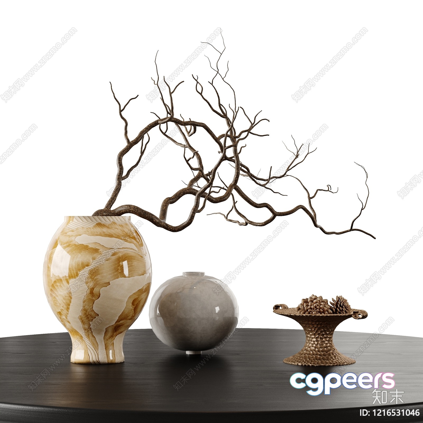 Cozy Home Decor 3D Model - 18435 - VRAY Render