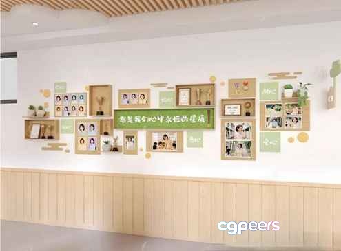 Modern Asian Wall Art 3D Model - 9960 - VRAY Render Modern Asian Wall Art 3D Model - 9960 - VRAY Render