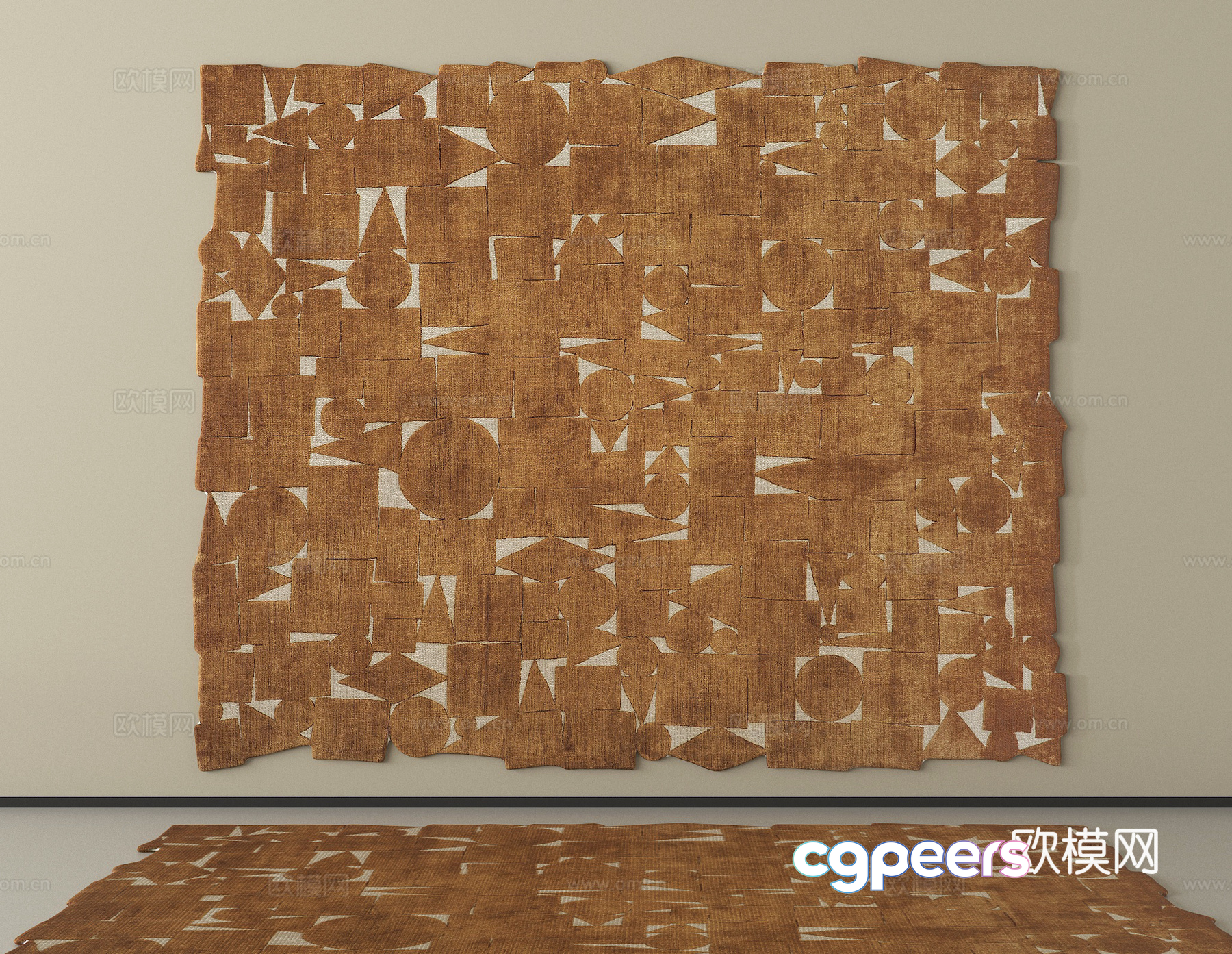 A Woven Wall Hanging 3D Model - 5132 - VRAY Render