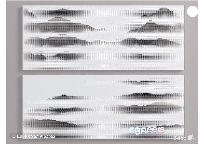 Abstract Landscape Artwork 3D Model - 7679 - VRAY Render Abstract Landscape Artwork 3D Model - 7679 - VRAY Render