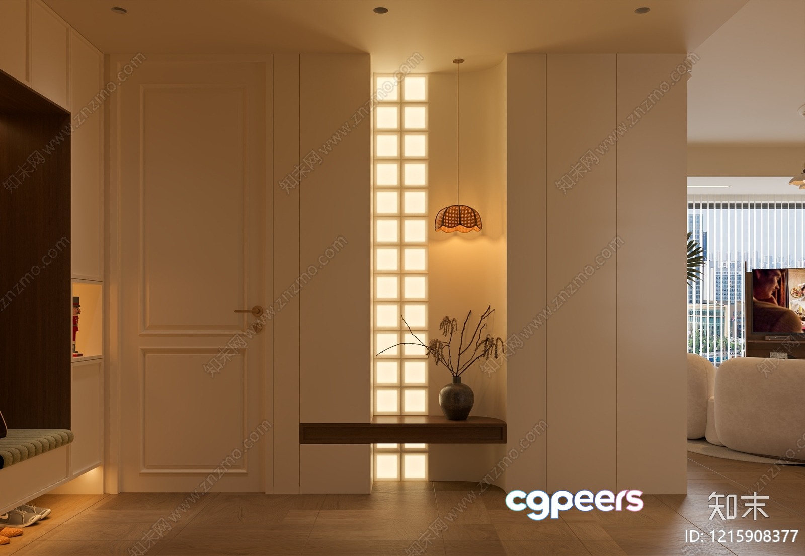 Modern Living Room 3D Model - 11959 - VRAY Render Modern Living Room 3D Model - 11959 - VRAY Render
