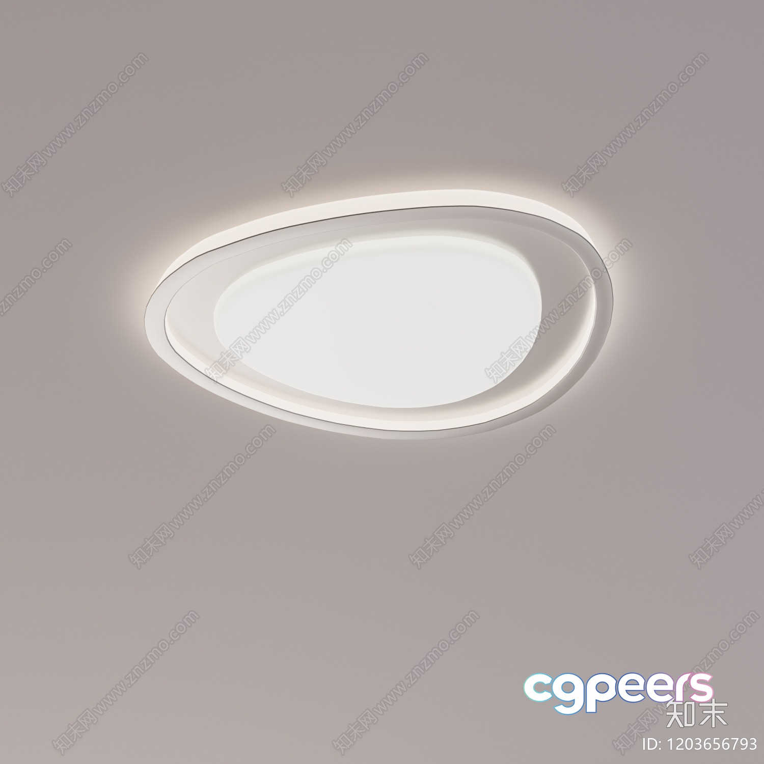 Modern Light Fixture 3D Model - 7685 - VRAY Render