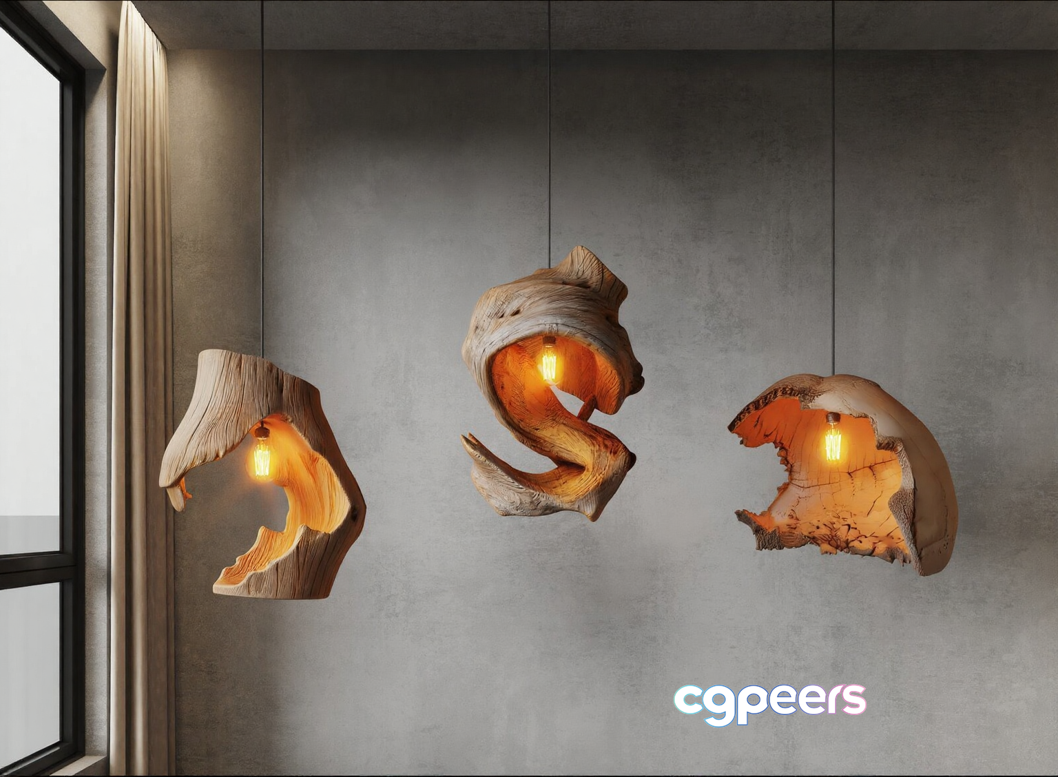 Modern Light Fixtures 3D Model - 1826 - VRAY Render Modern Light Fixtures 3D Model - 1826 - VRAY Render