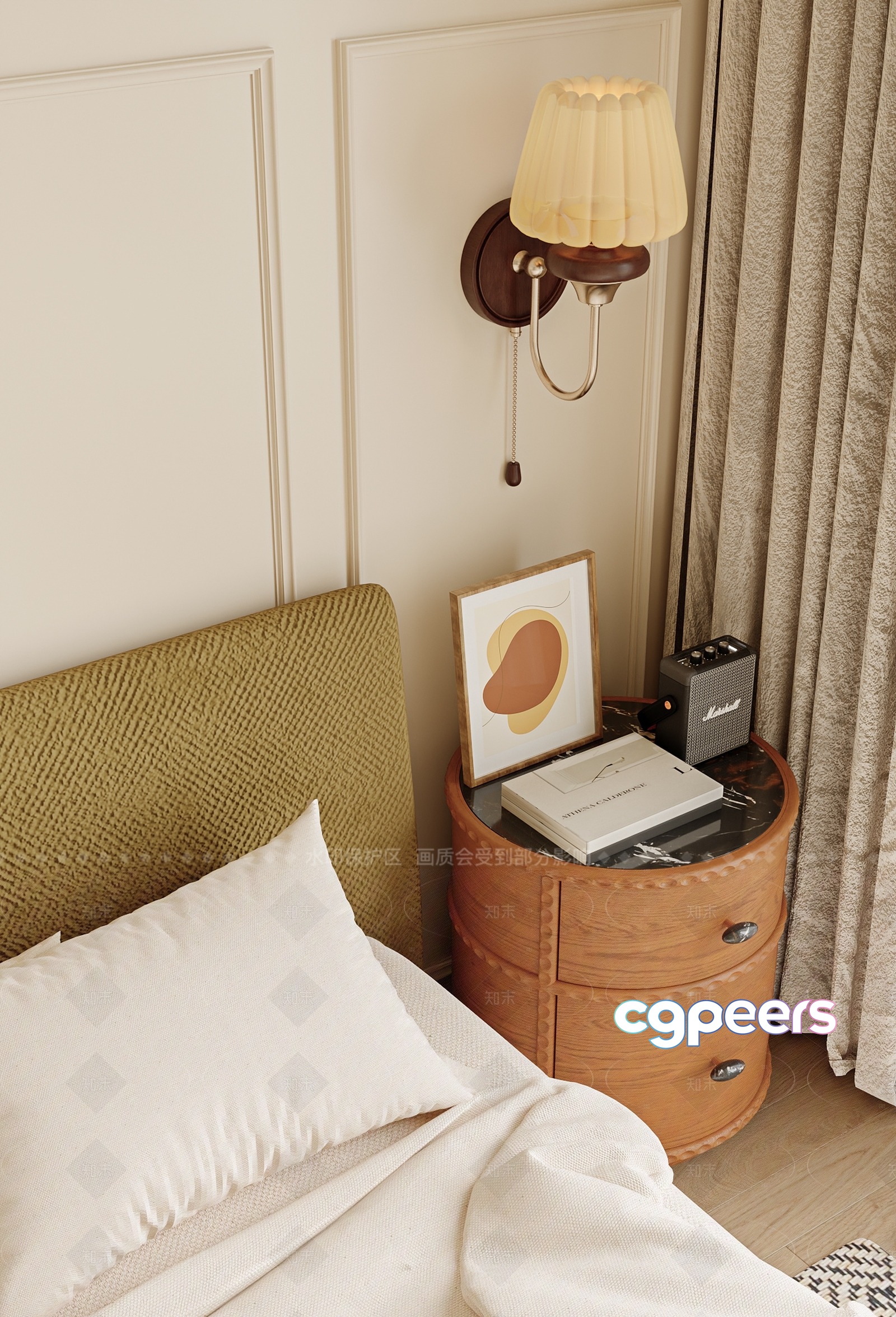Cozy Bedroom 3D Model - 22553 - VRAY Render Cozy Bedroom 3D Model - 22553 - VRAY Render