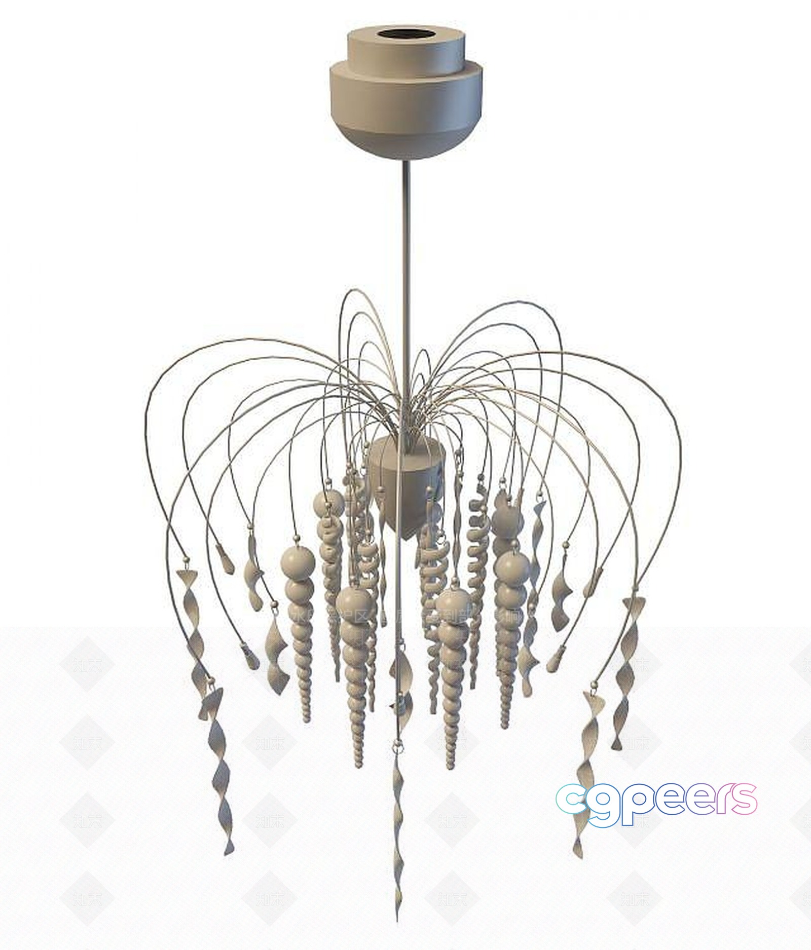 A Light Fixture 3D Model - 17169 - VRAY Render