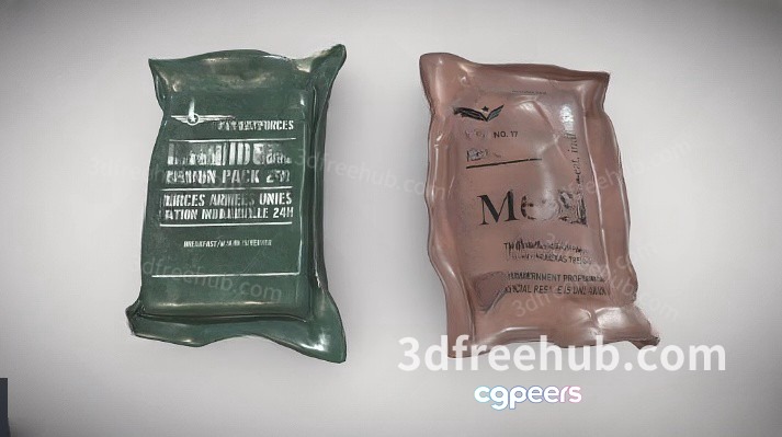 A Pair Of Mres 3D Model - 19375 - VRAY Render