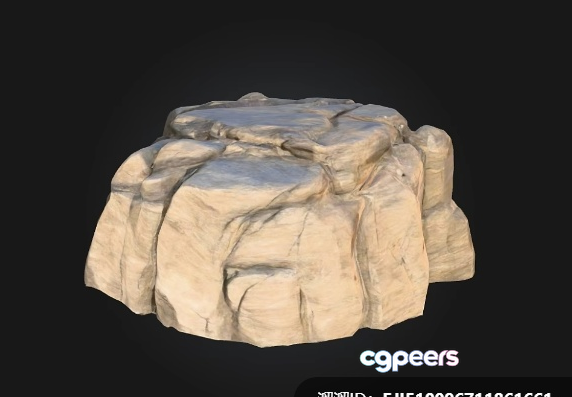 A Rock Formation 3D Model - 8472 - VRAY Render A Rock Formation 3D Model - 8472 - VRAY Render