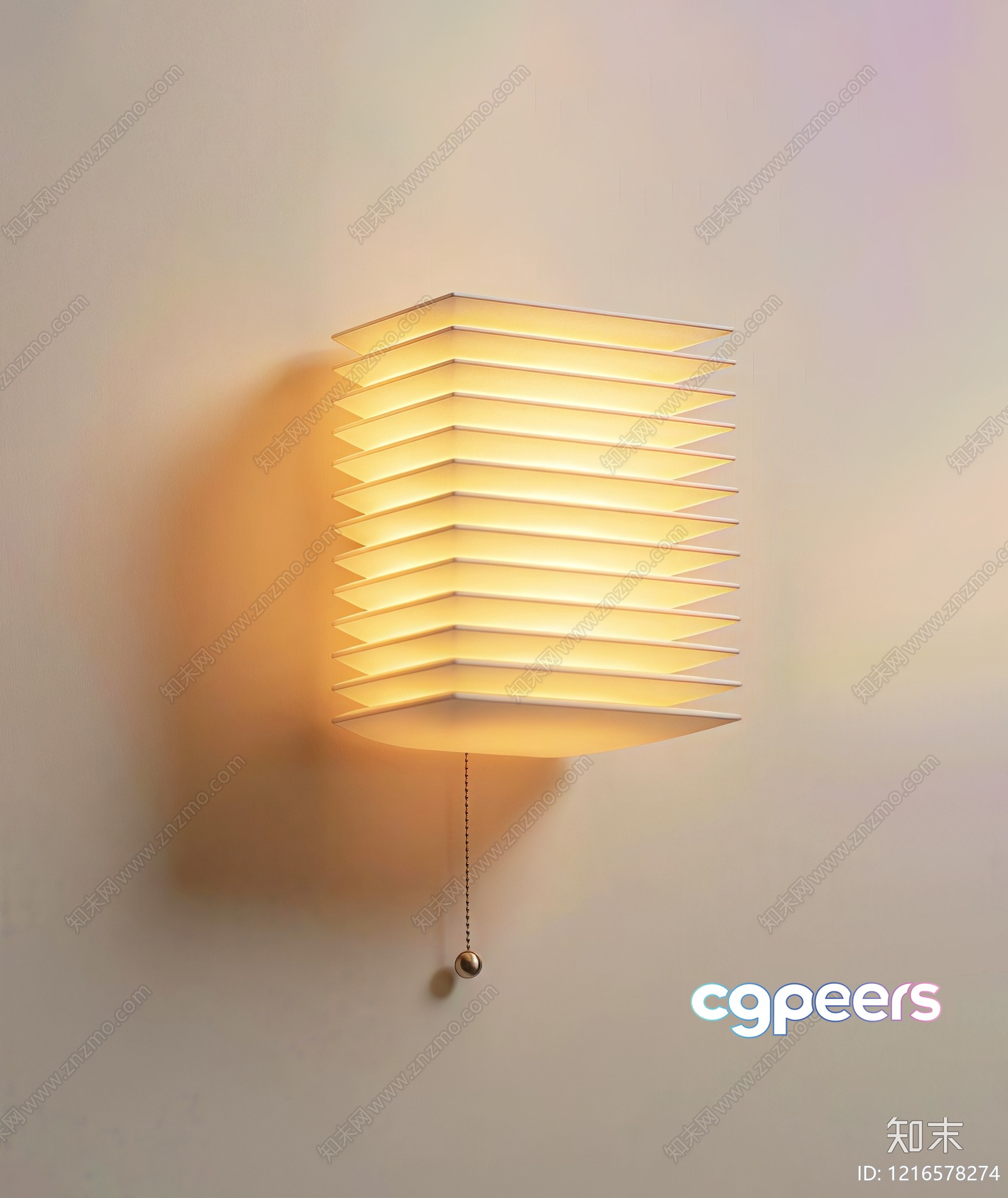 Modern Light Fixture 3D Model - 14176 - VRAY Render