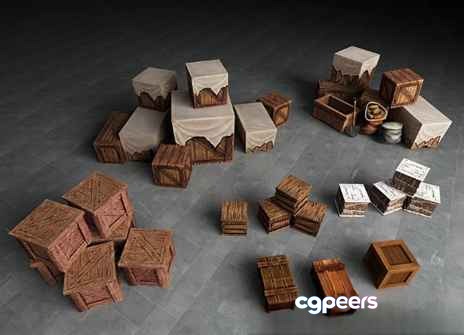 Wooden Furniture Pieces 3D Model - 2828 - VRAY Render Wooden Furniture Pieces 3D Model - 2828 - VRAY Render