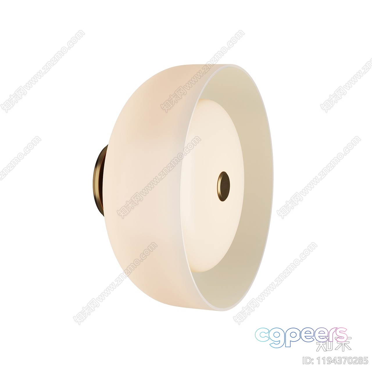 Gold Light Fixture 3D Model - 9293 - CORONA Render