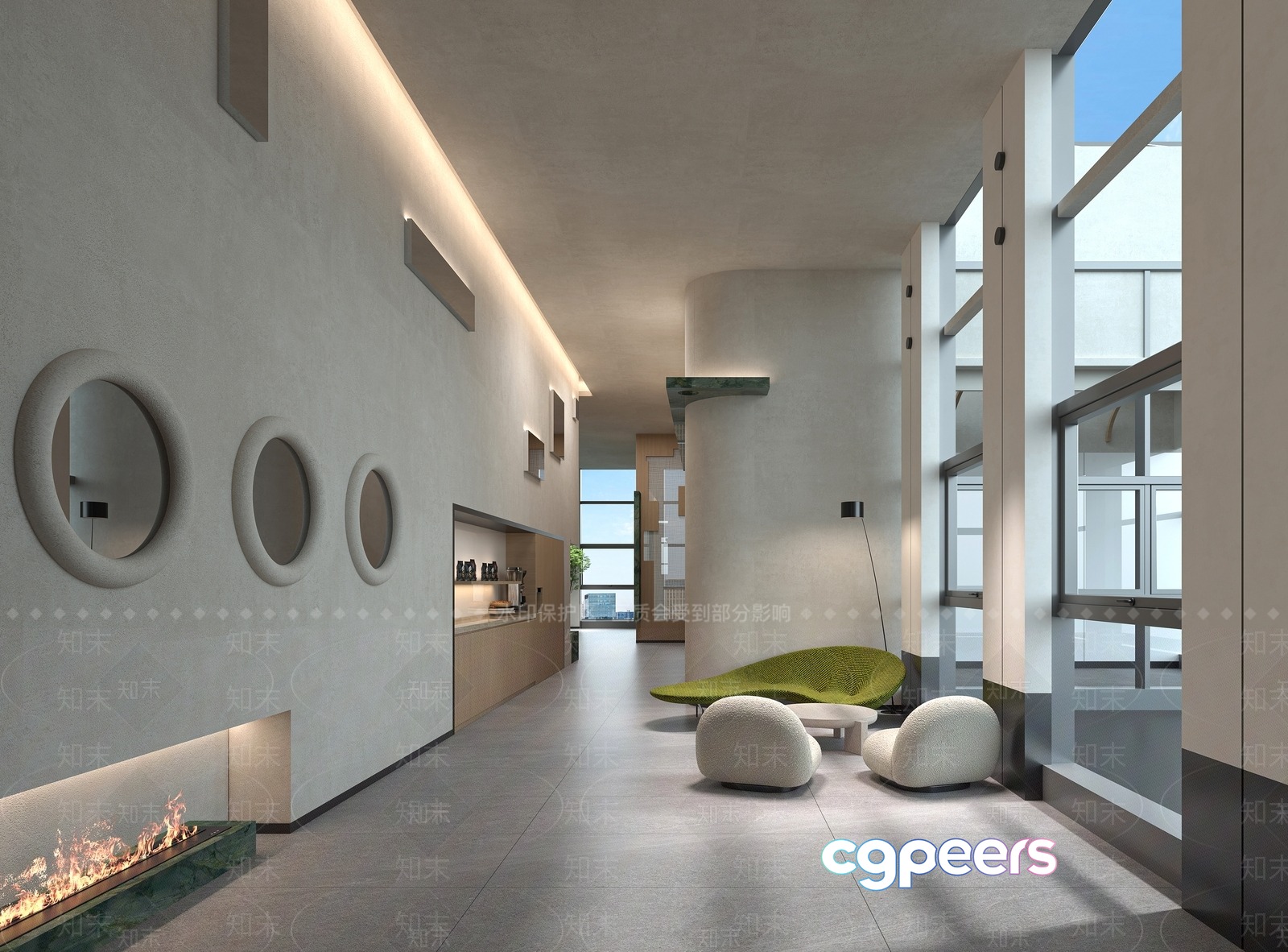 Modern Minimalist Interior Design 3D Model - 23193 - VRAY Render Modern Minimalist Interior Design 3D Model - 23193 - VRAY Render