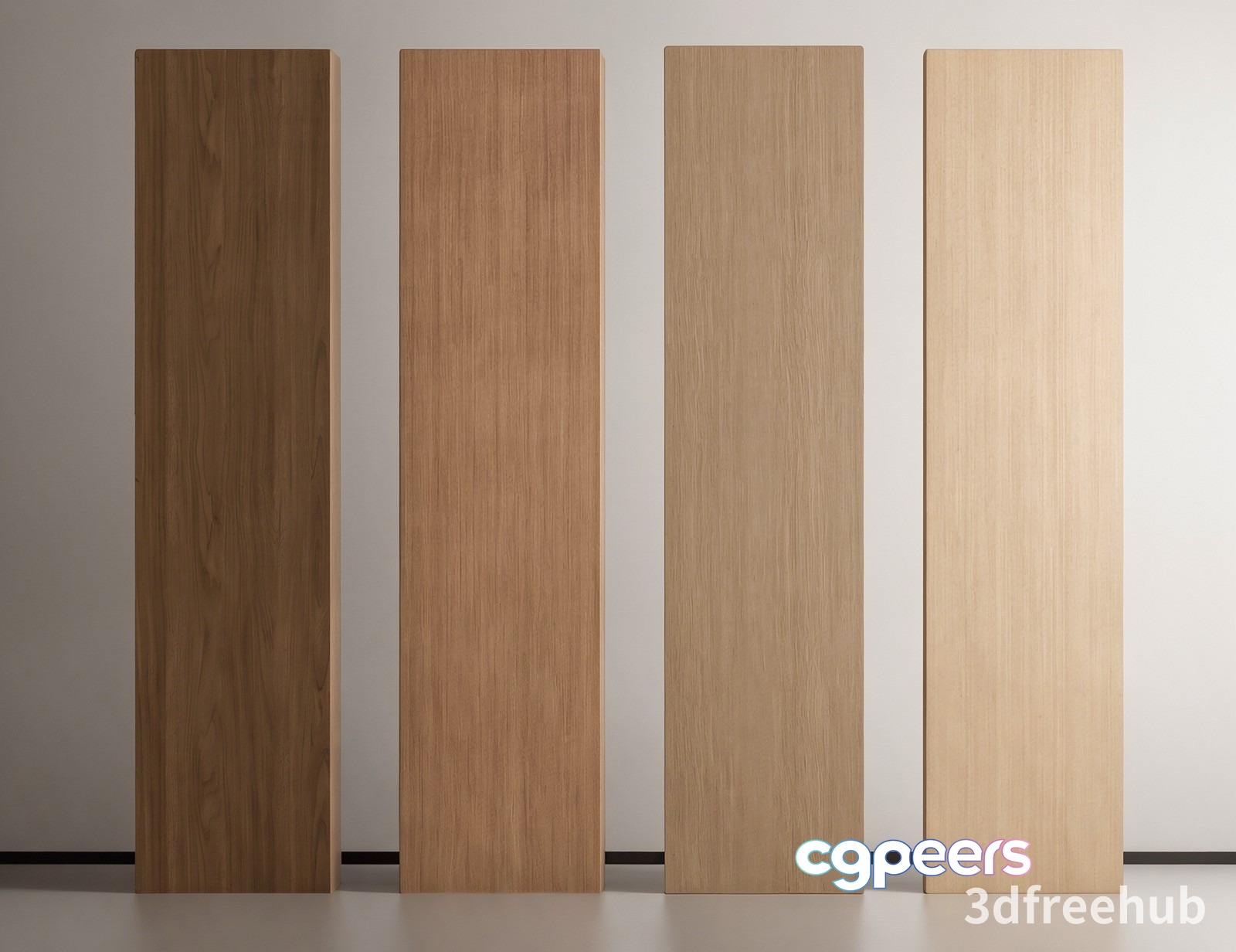 Wooden Paneling 3D Model - 22466 - VRAY Render