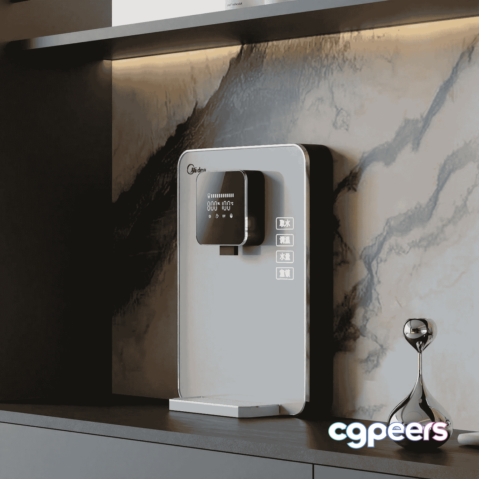 Modern Kitchen Appliance 3D Model - 15614 - VRAY Render