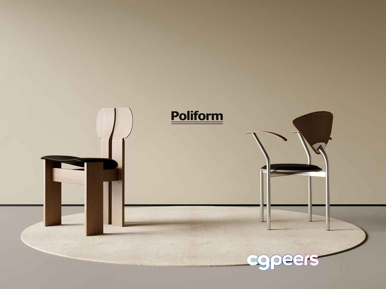 Modern Office Chairs 3D Model - 9943 - CORONA Render