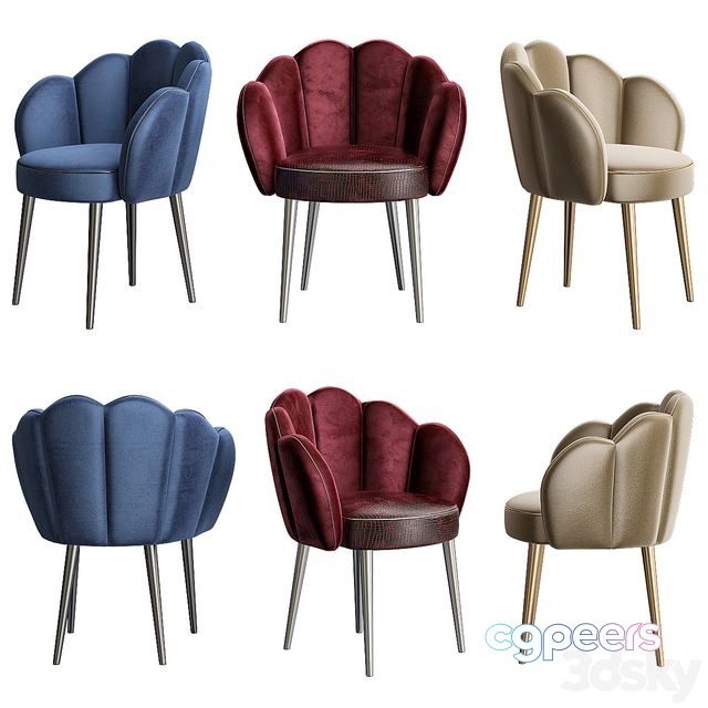 3ds Max Free - Daisy Chair by MUNNA 3ds Max Free - Daisy Chair by MUNNA