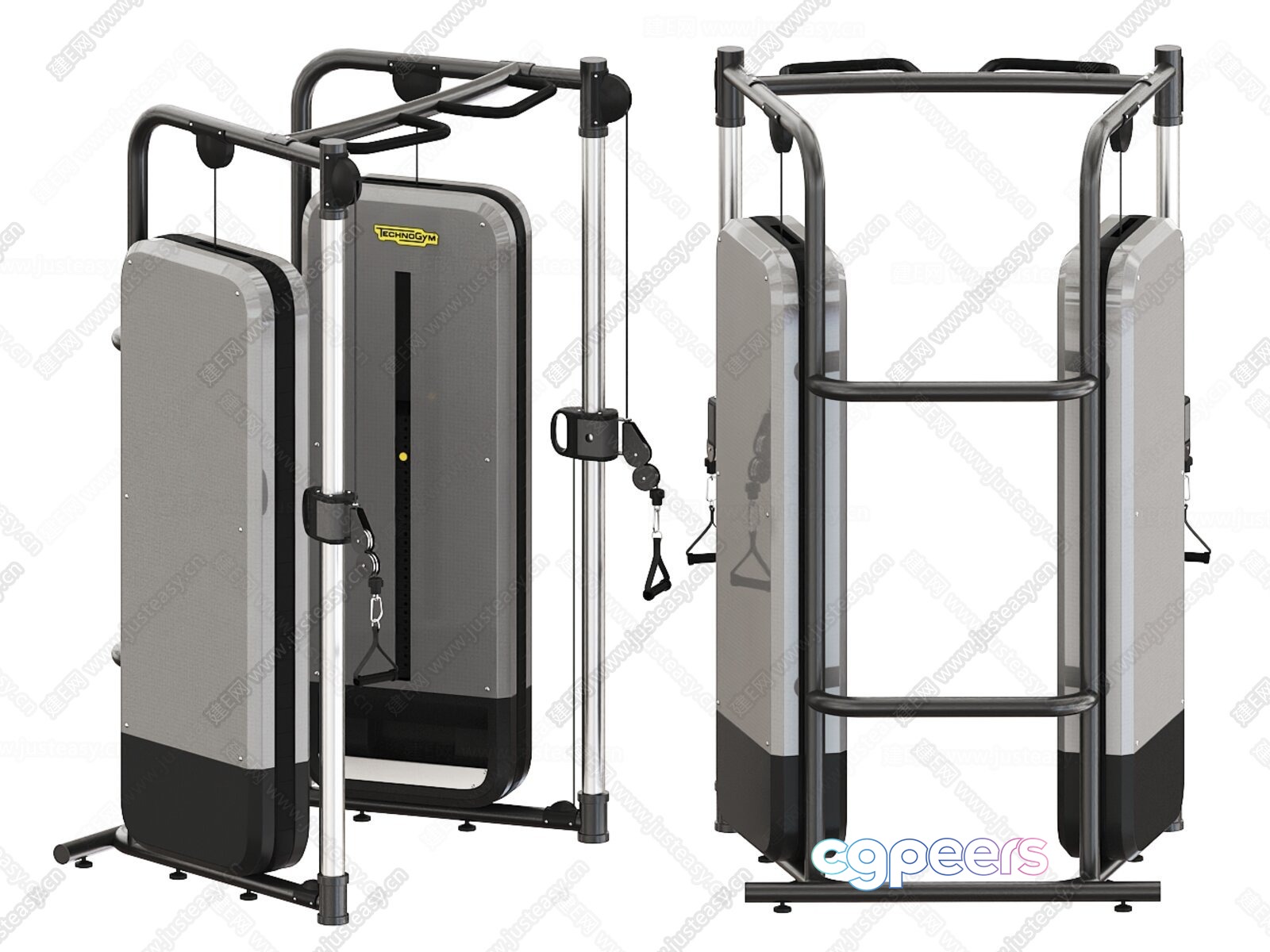 A Piece Of Exercise Equipment 3D Model - 12161 - VRAY Render