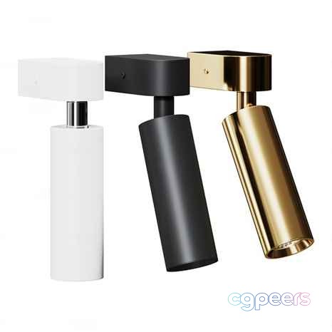 Gold Light Fixture 3D Model - 23040 - CORONA Render