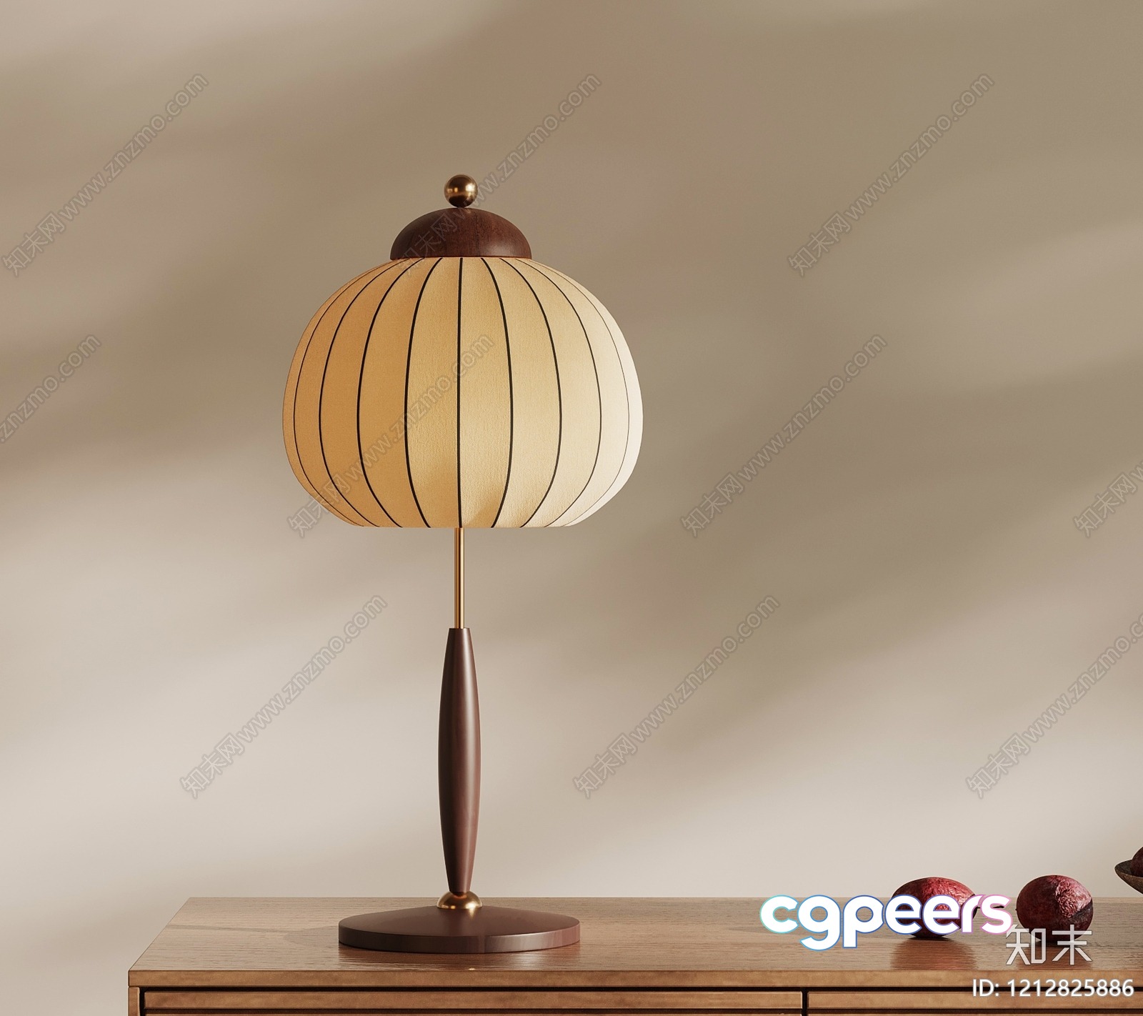 Mid-Century Modern Table Lamp 3D Model - 6179 - VRAY Render Mid-Century Modern Table Lamp 3D Model - 6179 - VRAY Render