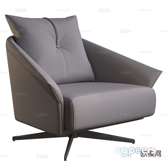 Modern Gray Chair 3D Model - 3965 - CORONA Render Modern Gray Chair 3D Model - 3965 - CORONA Render