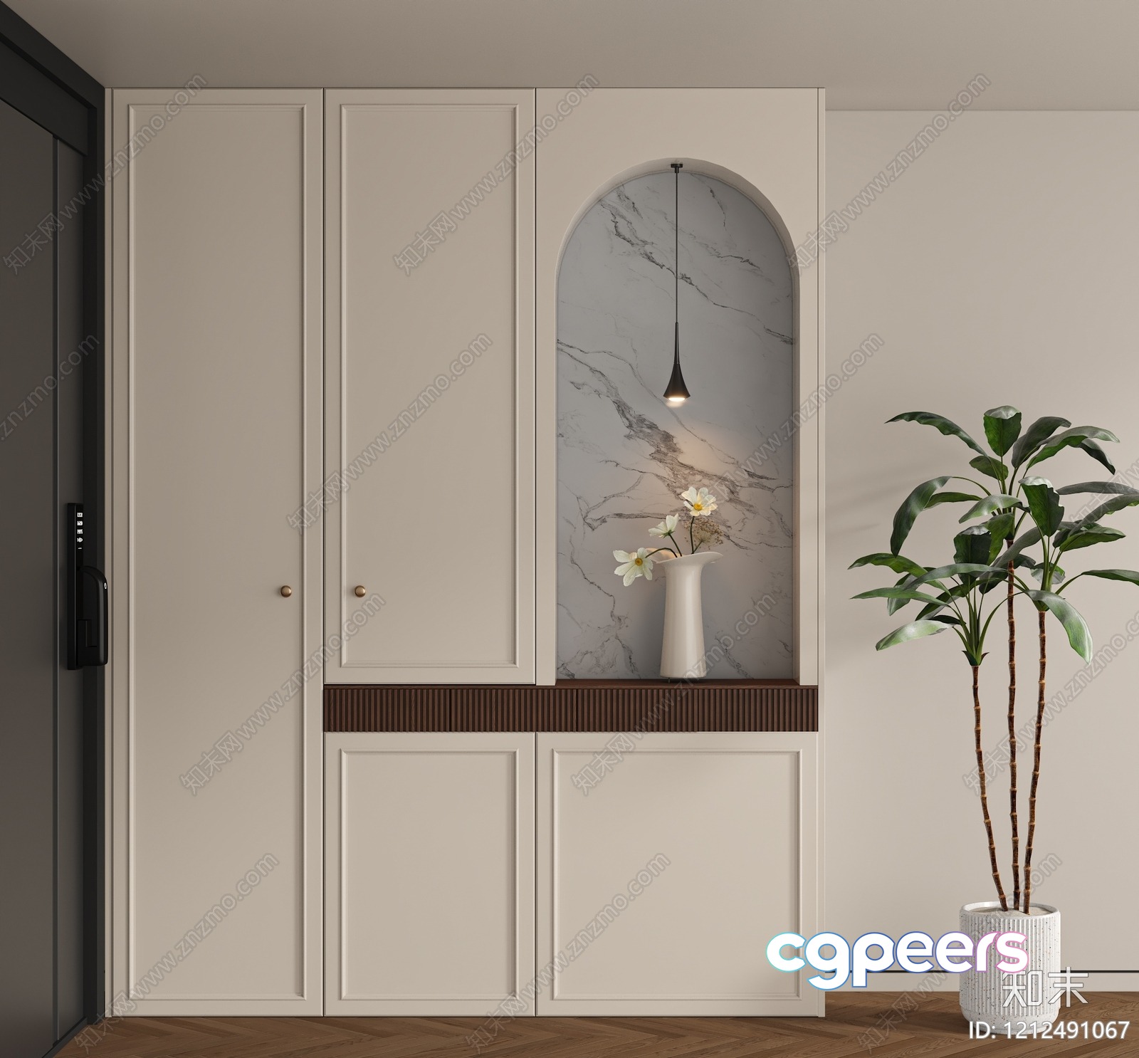 Modern Interior Design 3D Model - 5305 - VRAY Render