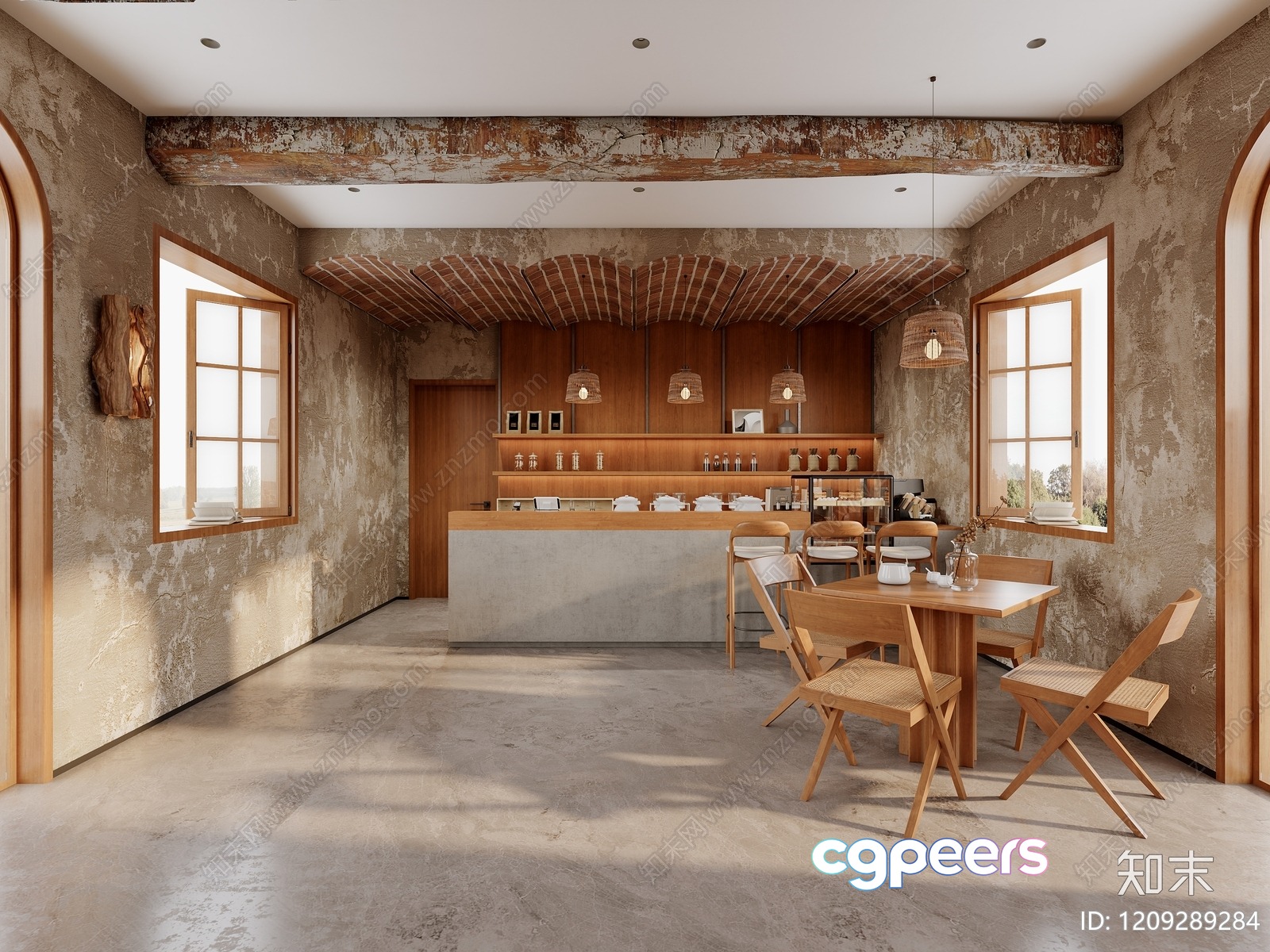 Cozy Dining Room 3D Model - 4989 - VRAY Render Cozy Dining Room 3D Model - 4989 - VRAY Render