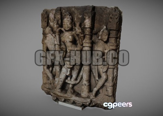 3D Game Assets - Relief With Figures 3D Game Assets - Relief With Figures