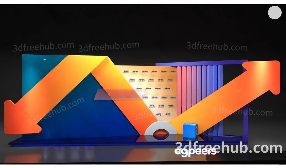 Abstract 3D Graphic 3D Model - 22272 - VRAY Render Abstract 3D Graphic 3D Model - 22272 - VRAY Render