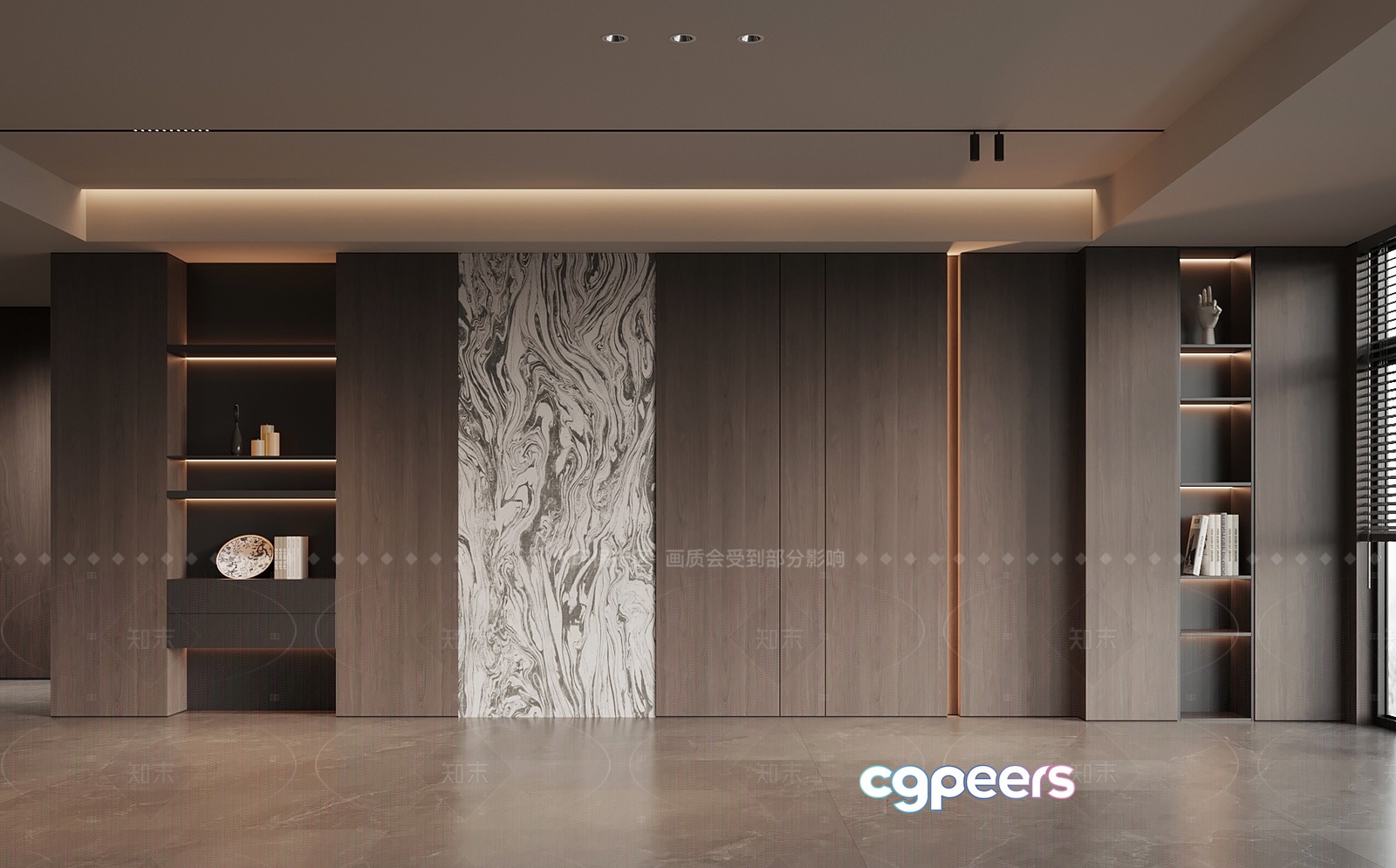 Modern Home Decor 3D Model - 17899 - VRAY Render