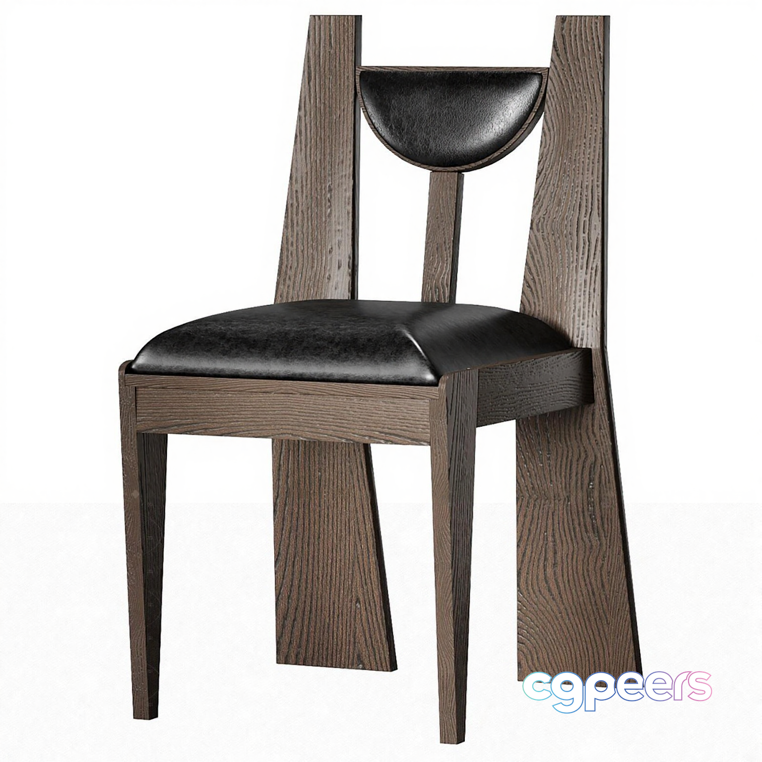 Wooden Dining Chair 3D Model - 6550 - VRAY Render