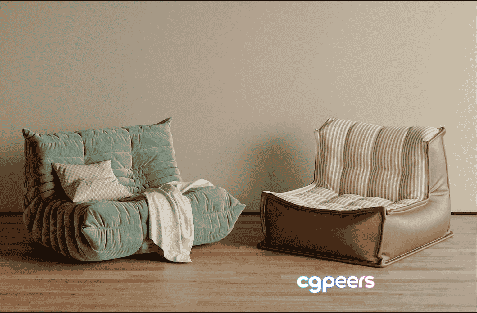 Cozy Living Room 3D Model - 18179 - VRAY Render