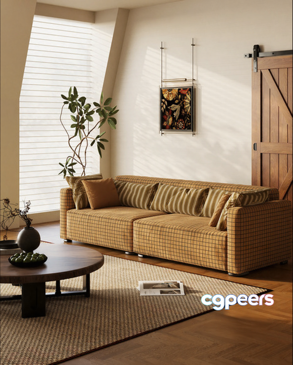 Modern Living Room 3D Model - 9694 - VRAY Render Modern Living Room 3D Model - 9694 - VRAY Render
