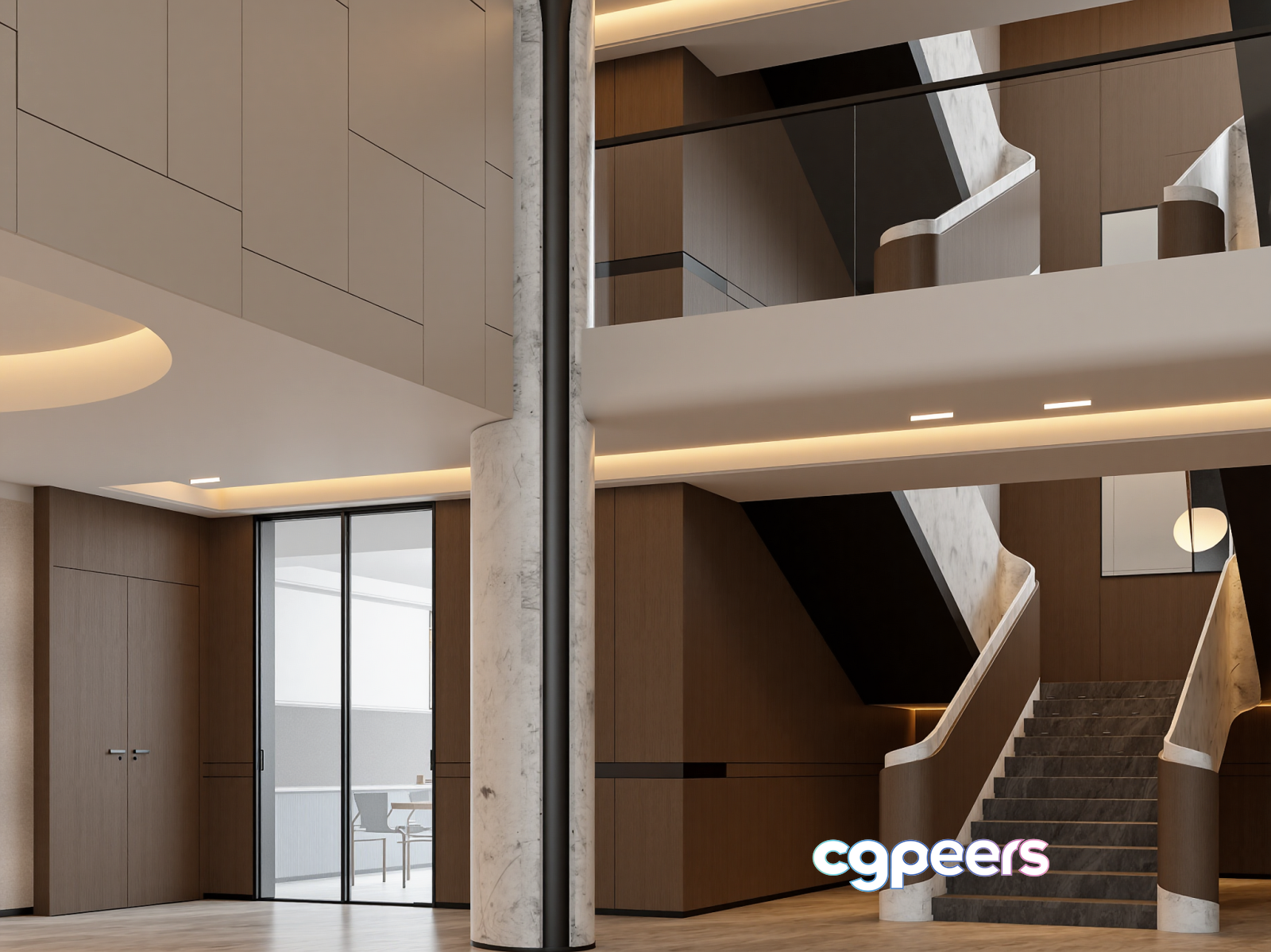 Modern Interior Design 3D Model - 23160 - VRAY Render