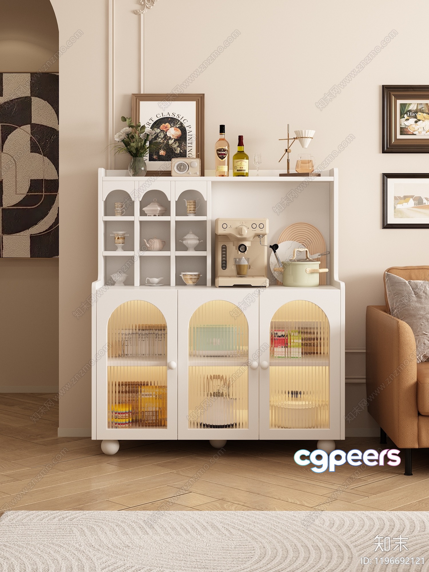 Cozy Living Room 3D Model - 5657 - VRAY Render Cozy Living Room 3D Model - 5657 - VRAY Render