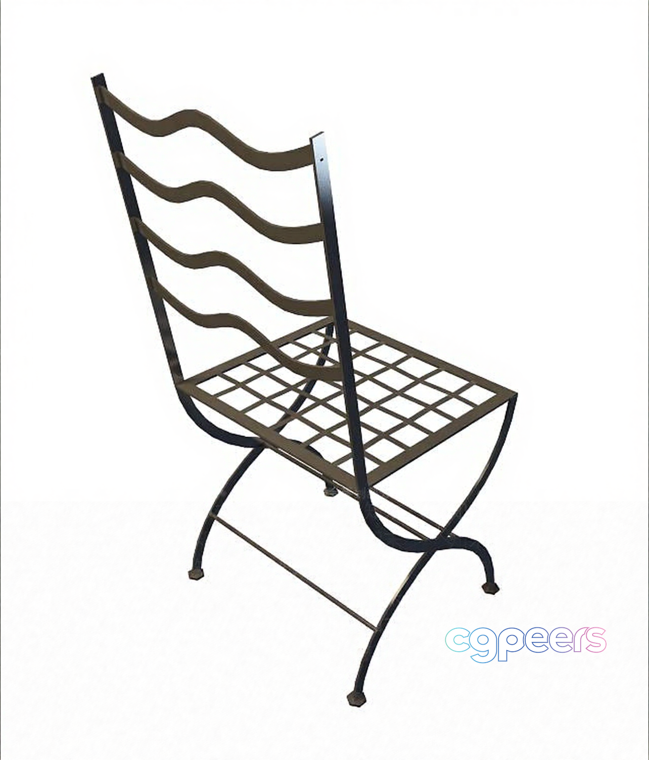 A Metal Chair 3D Model - 15752 - VRAY Render A Metal Chair 3D Model - 15752 - VRAY Render