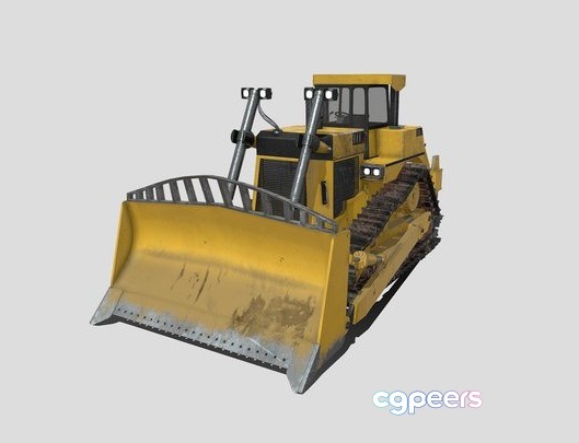 3D Game Assets - Bouteur 3D Game Assets - Bouteur