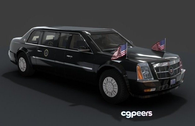 3D Game Assets - Cadillac ONE 3D Game Assets - Cadillac ONE